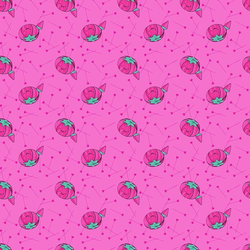 Cotton Fabric Peony Kingpin 44/45"