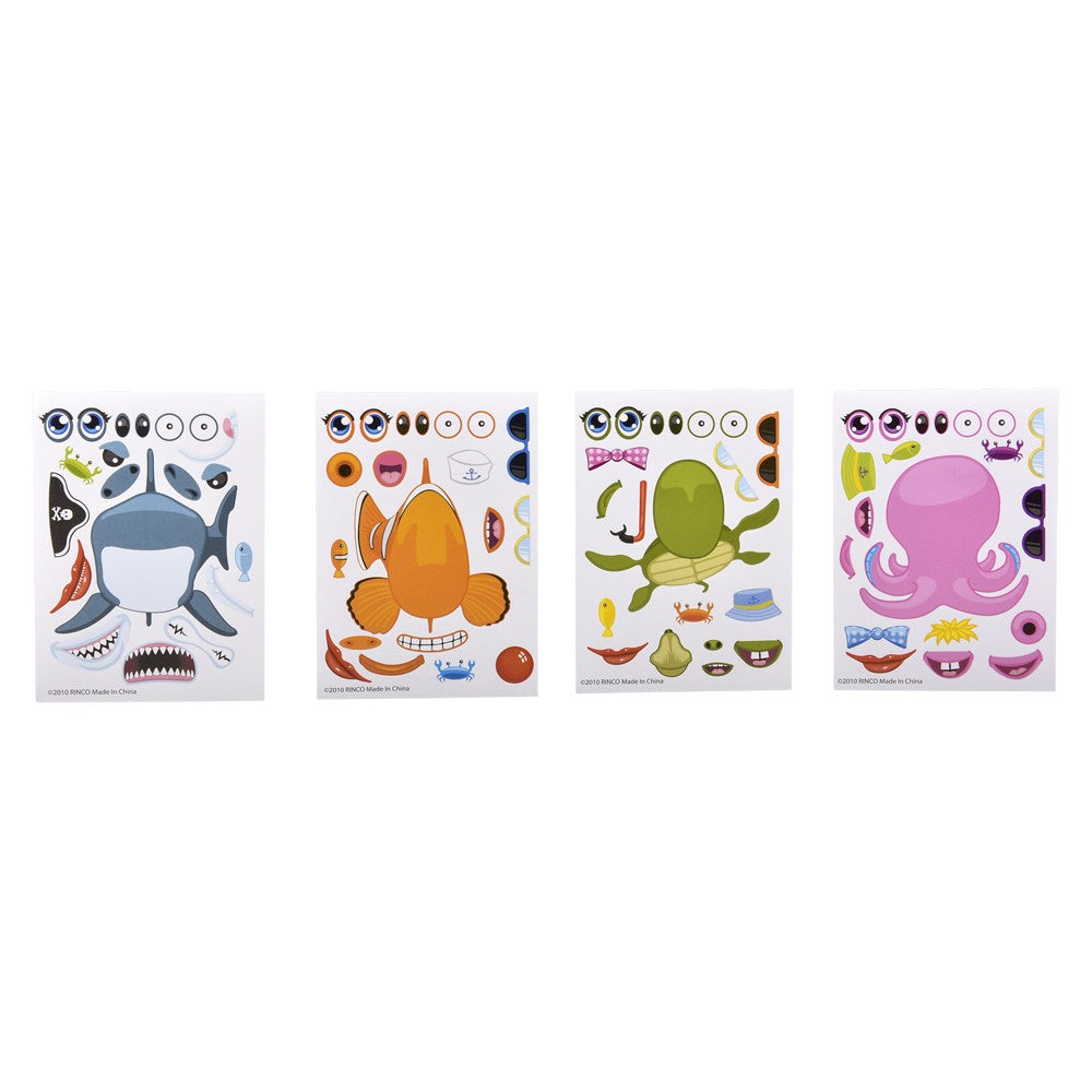 Sticker Set Design A Character (96 Pc Polybag)