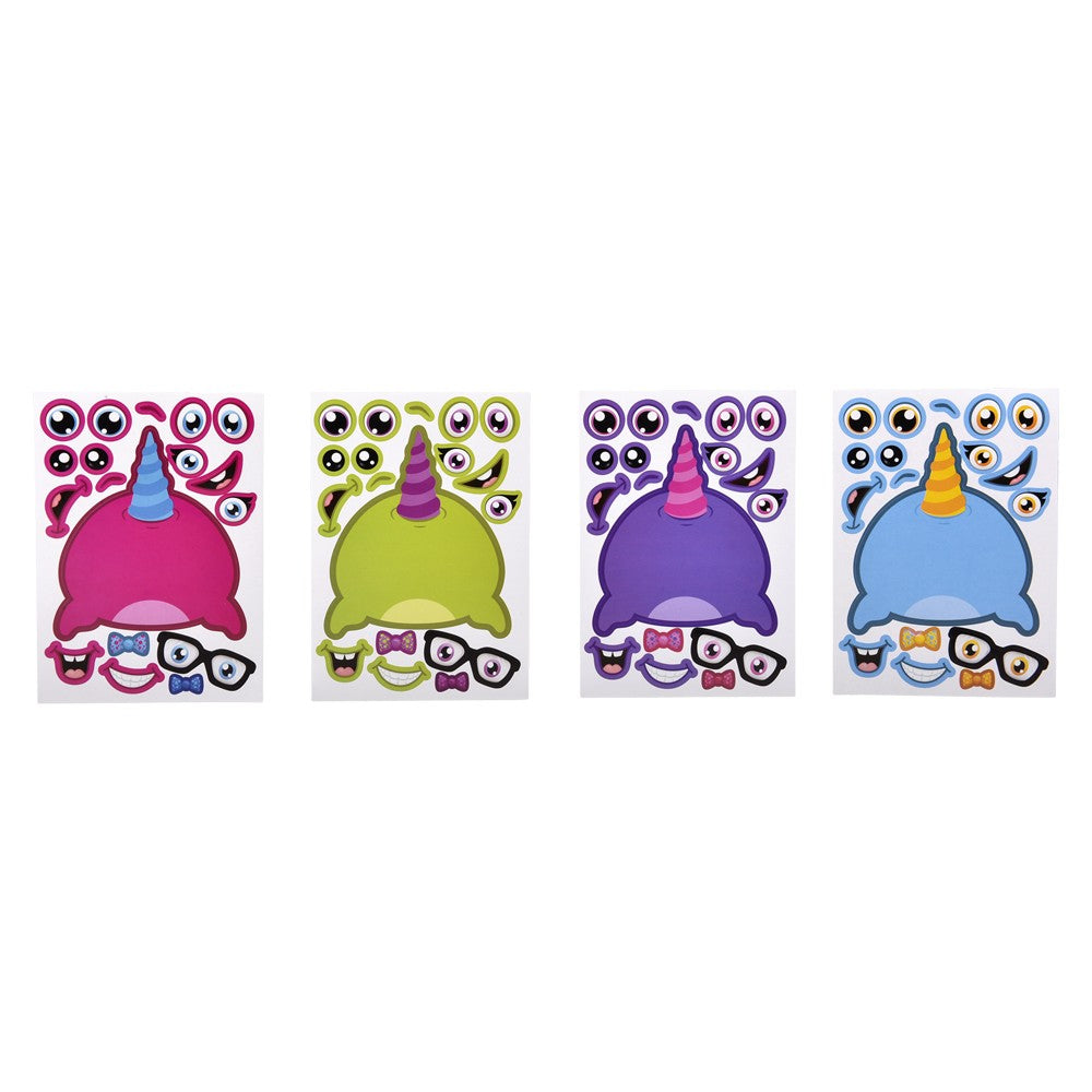 Sticker Set Design A Character (96 Pc Polybag)