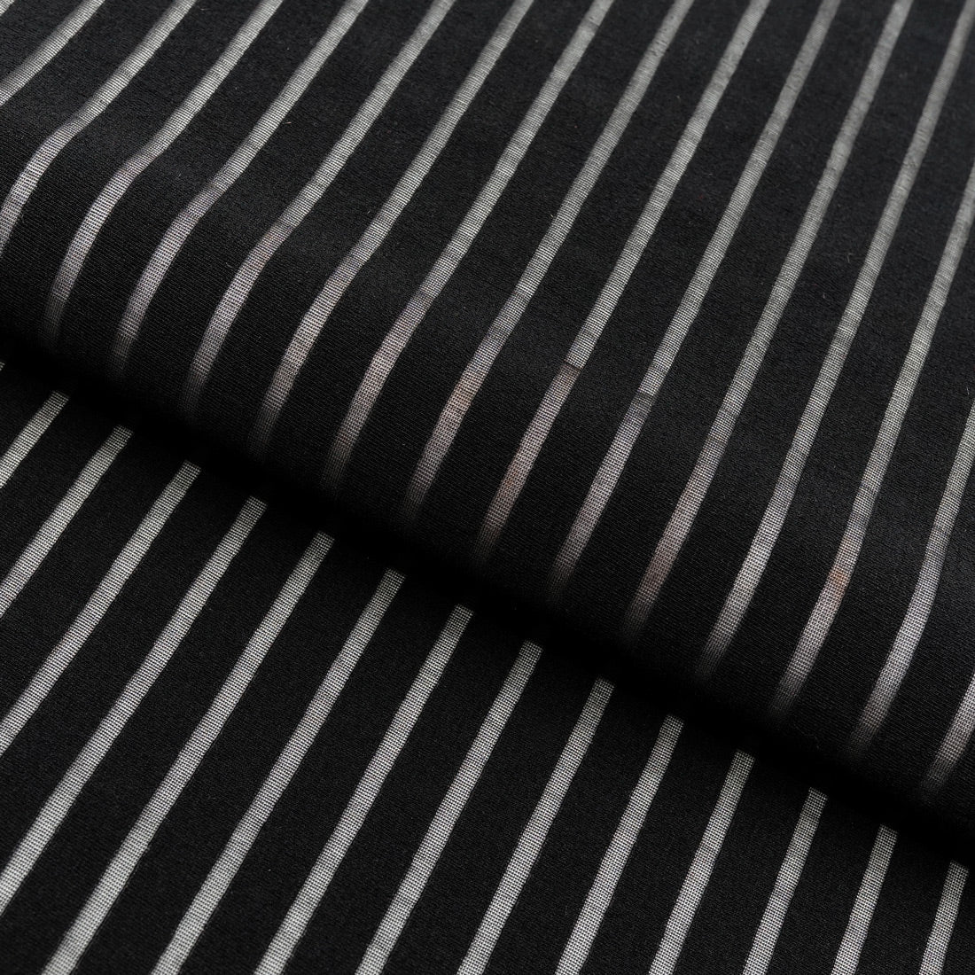 Striped Stretch Mesh Fabric