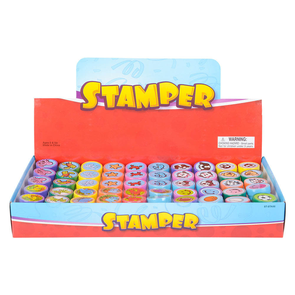Plastic Stampers 1.40" (50 Pc Box)