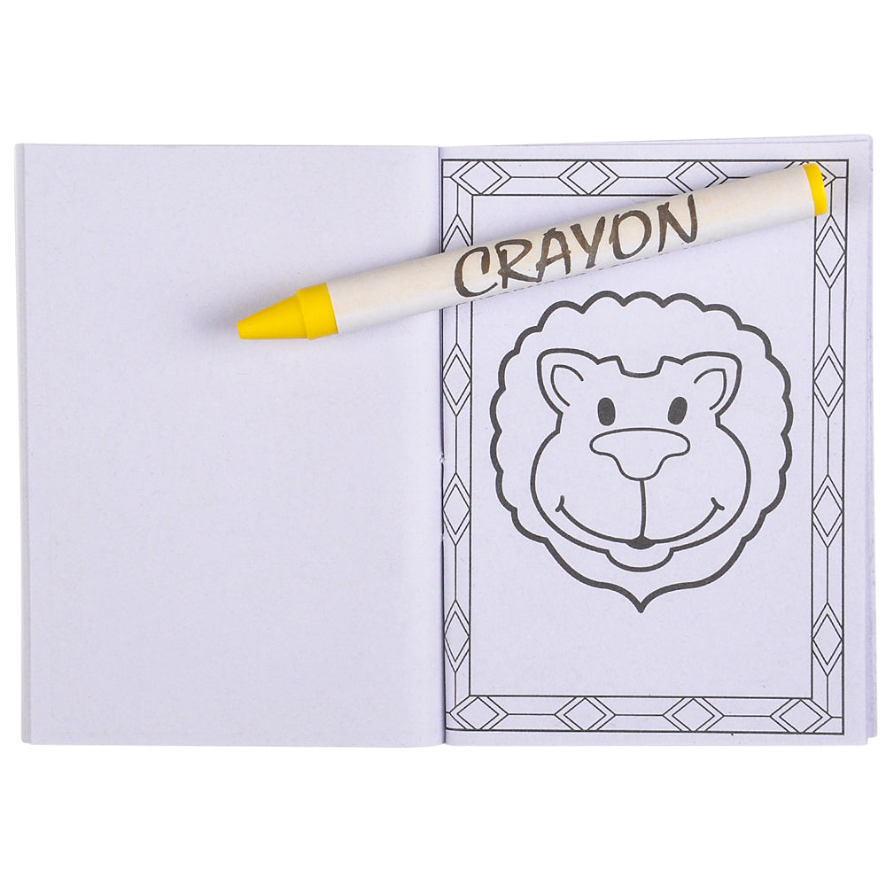 Zoo Animal Coloring Set (1 DZS)