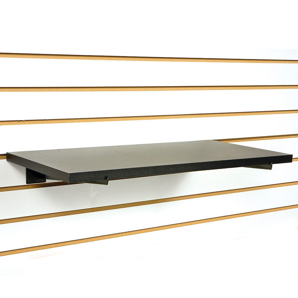 Black Melamine Shelving