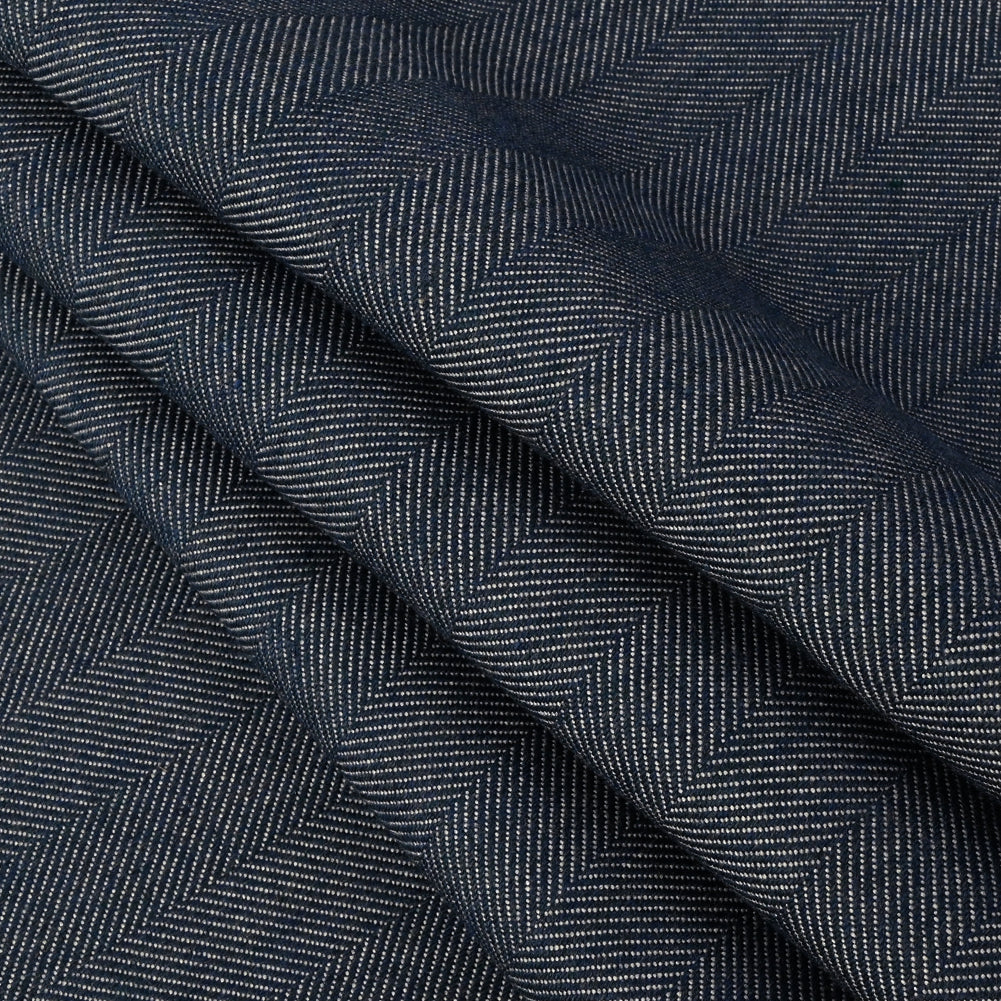 Switch Herringbone Twill by Sunbrella - Denim