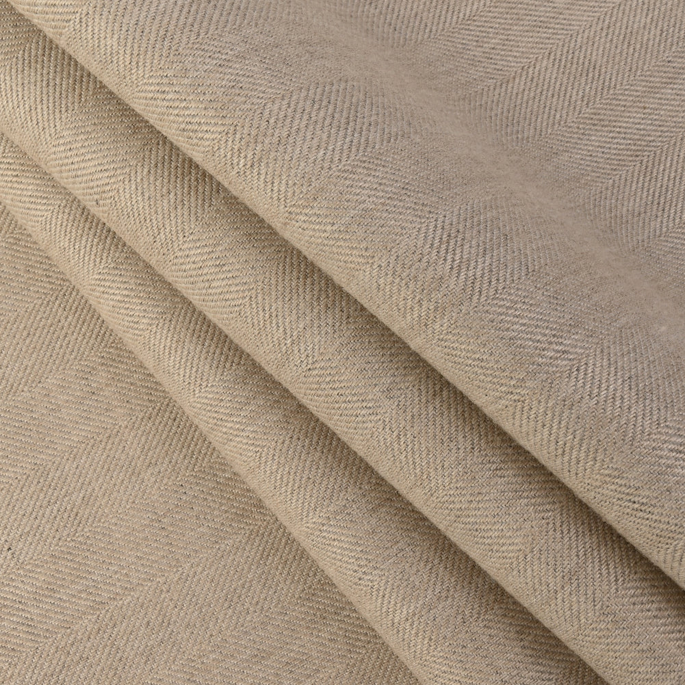 Switch Herringbone Twill by Sunbrella - Flax