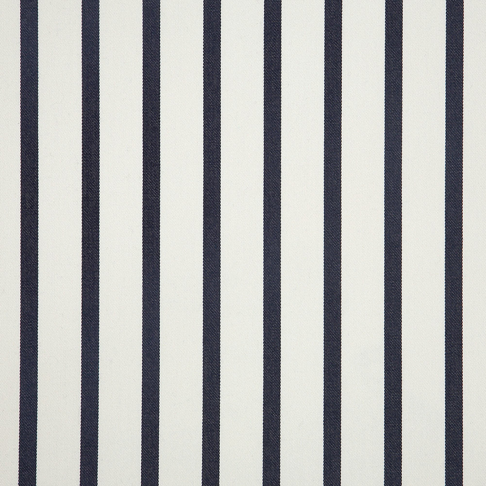 Lido Upholstery Woven by Sunbrella - Indigo Stripes