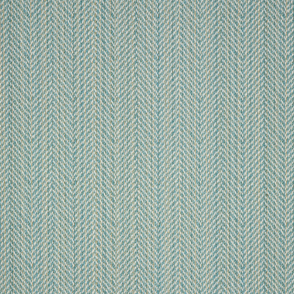 Fusion Posh Herringbone Woven by Sunbrella - Aqua
