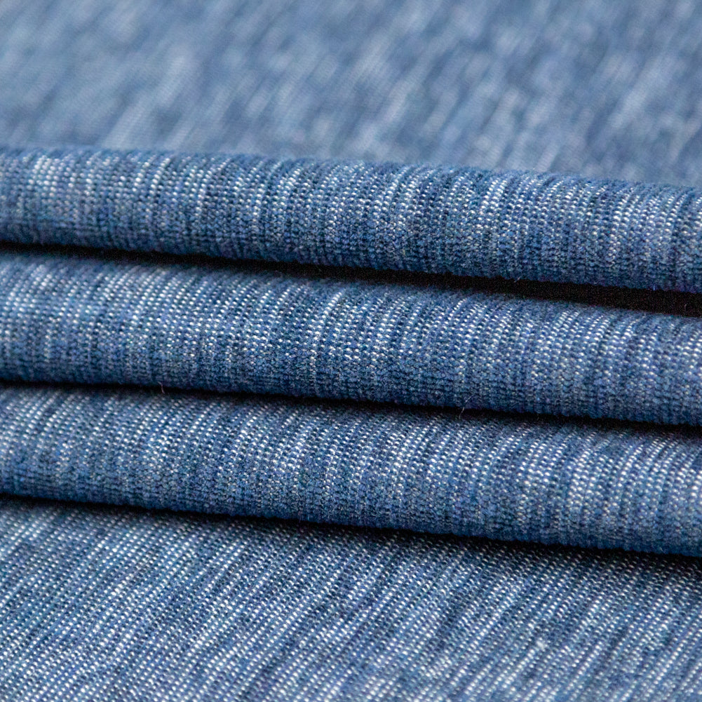 Platform Indoor and Outdoor Chenille Woven by Sunbrella - Indigo