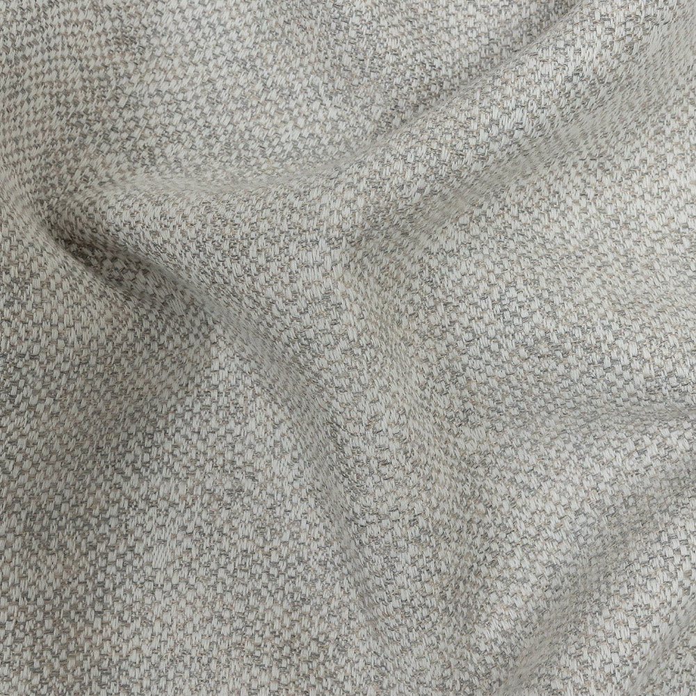 Fusion Chartres Textured Woven by Sunbrella - Silk