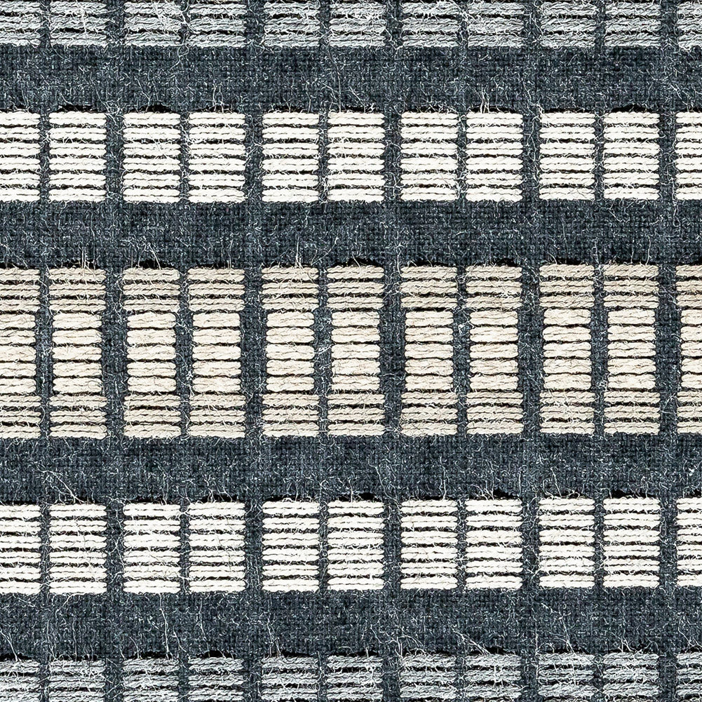 Esti Upholstery Woven by Sunbrella - Onyx Broken Stripes