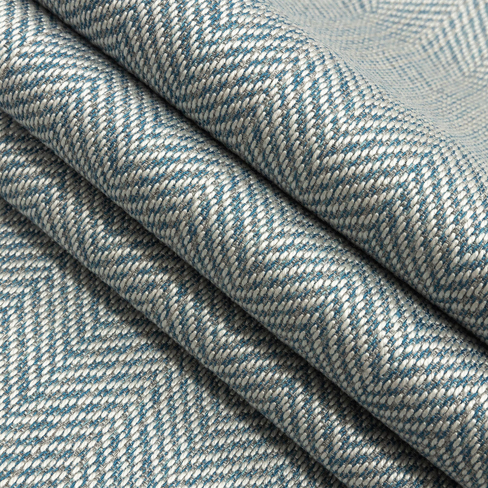 Fusion Posh Herringbone Woven by Sunbrella - Sky