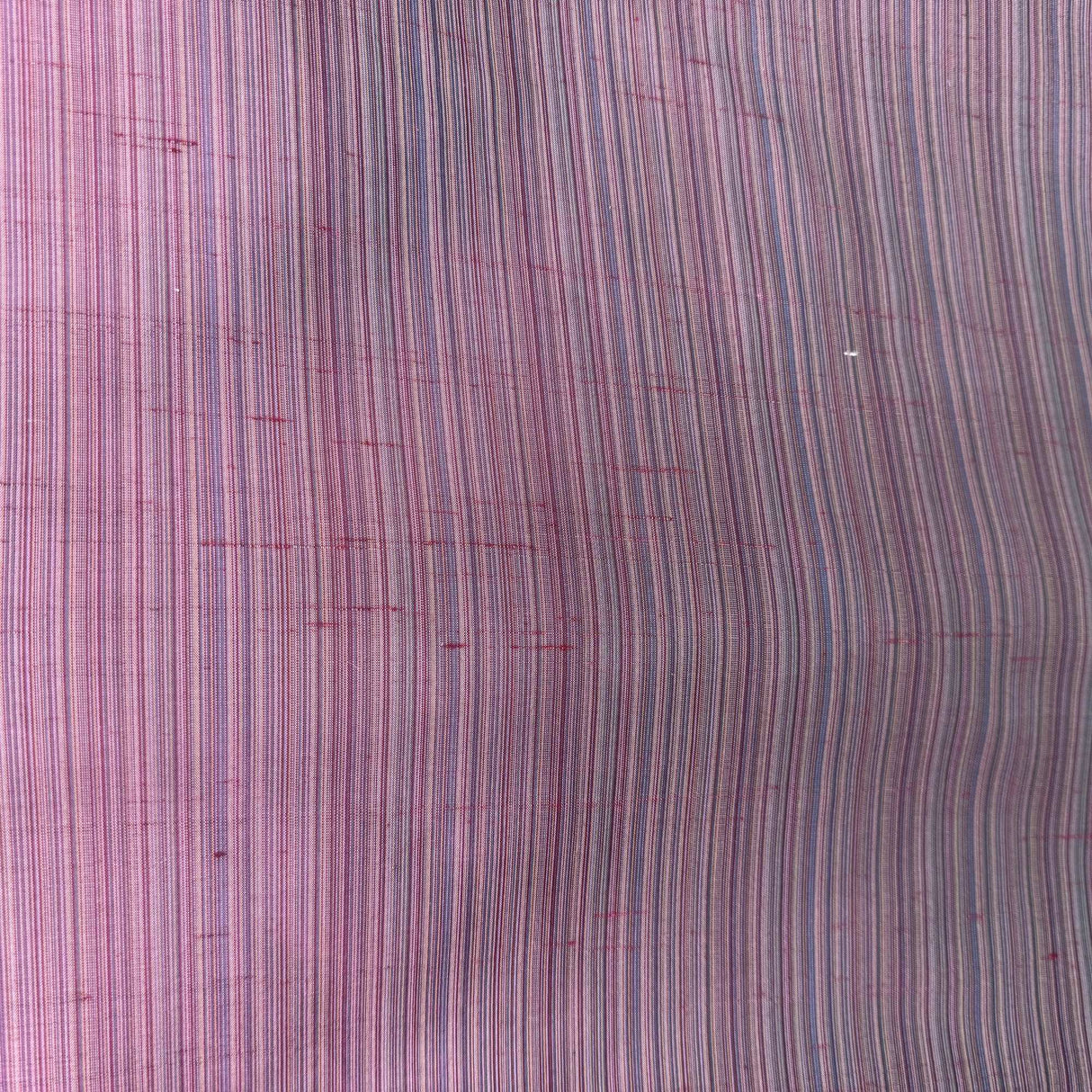 Suruchi Silk Fabric - Multicolored Stripe, 54" Width (1 Yard)