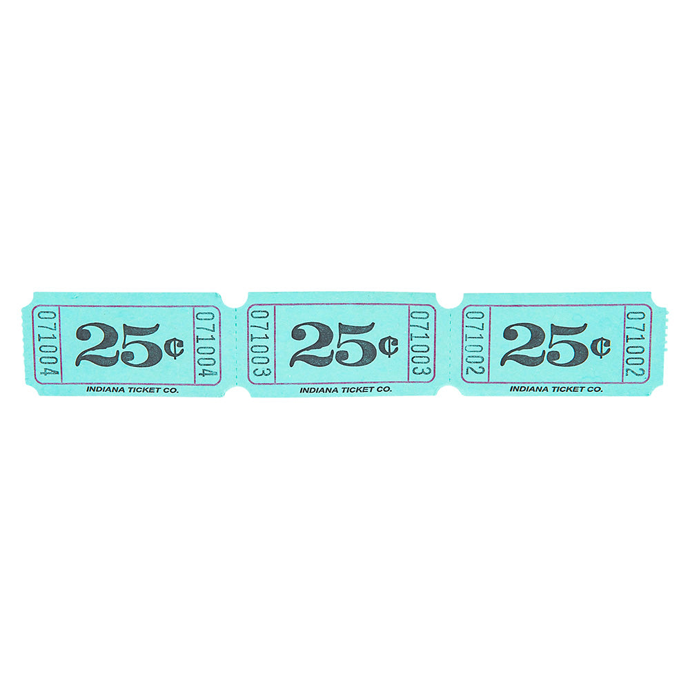$0.25 Single Ticket Rolls