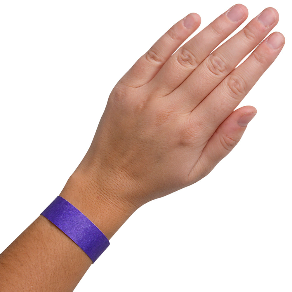 Purple Wrist Tickets