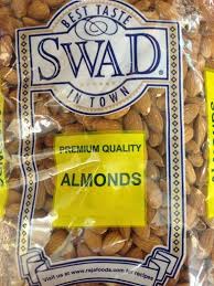 SWAD WHOLE ALMONDS 14 OZ