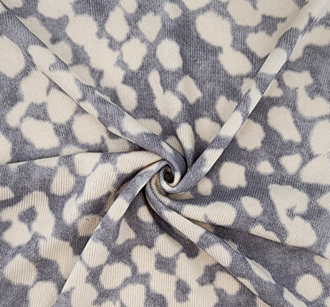 Sweater Knit 1D1194 Gray Polyester Rayon Spandex Fabric - Gray, 58/60" Width