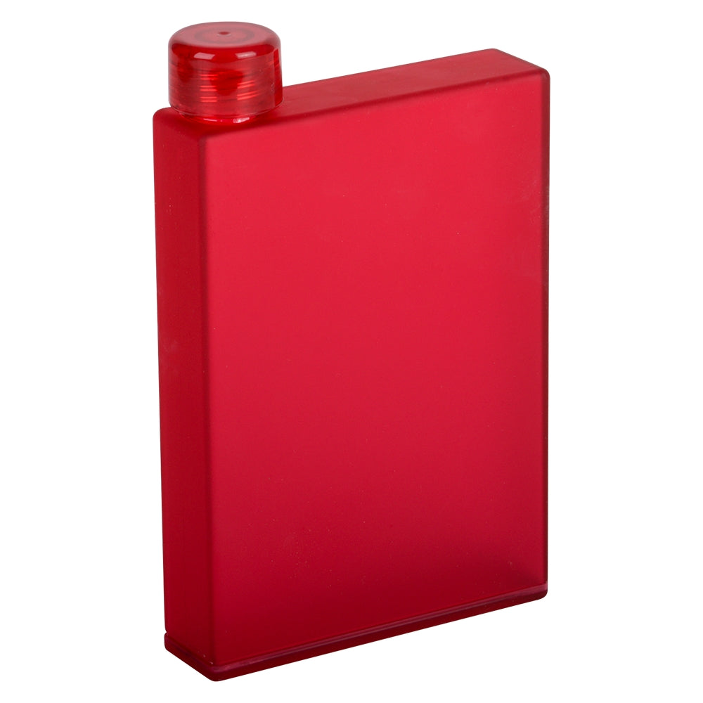 Frosted Plastic Flask 14 Oz. Assorted