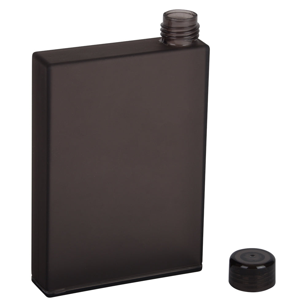 Frosted Plastic Flask 14 Oz. Assorted