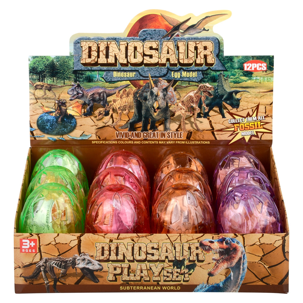 Dinosaur Egg Model (4 Asst.) 5" (1 Doz)