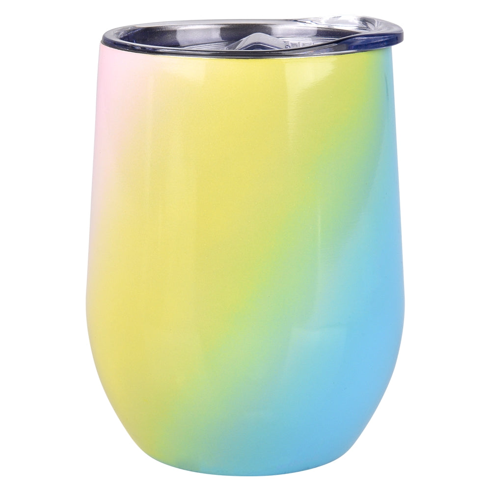 Double Wall Stainless Steel Wine Cup (12 Oz)