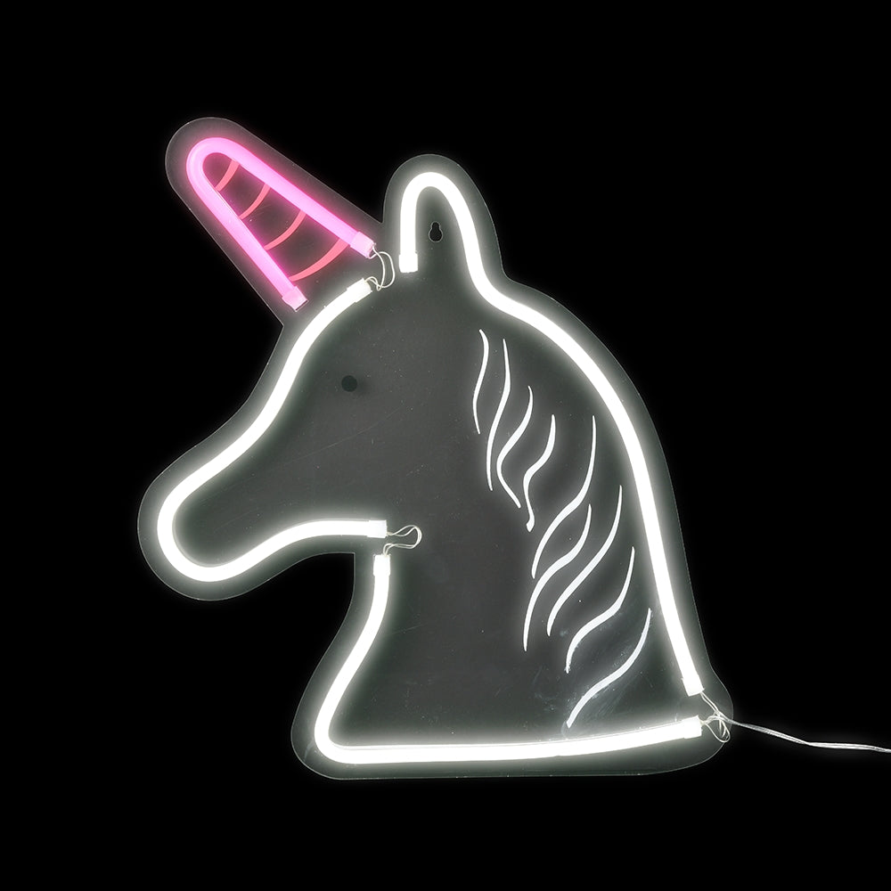 LED Neon Unicorn Hanging Rope Lamp (1 EA)