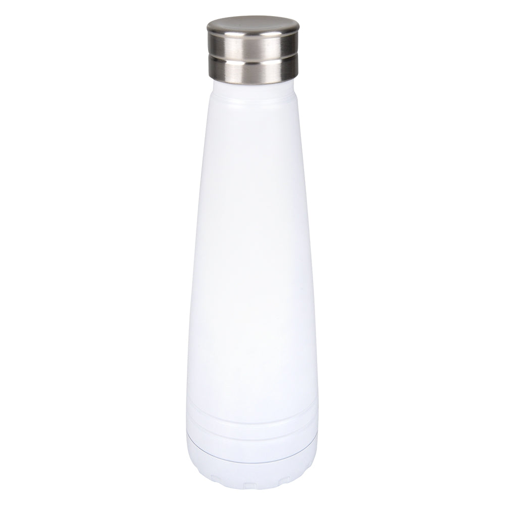 Sports Bottle 13.5 Oz White Matte