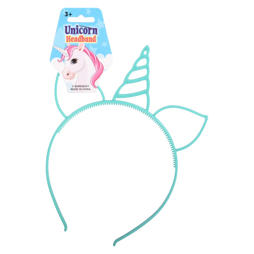 Unicorn Headband (3 Asst.) 8" (1 Doz)