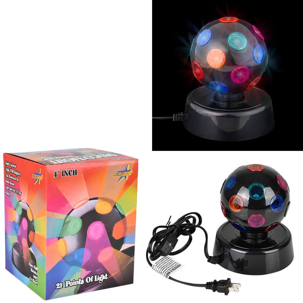 Disco Ball Standing Light (4" Diameter)