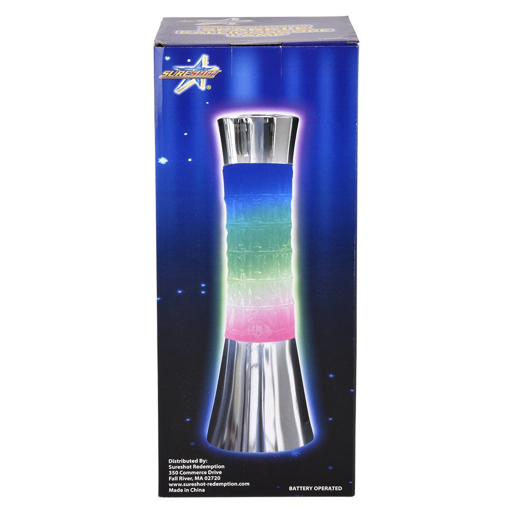 Sparkle LED Chrome Lamp 12"