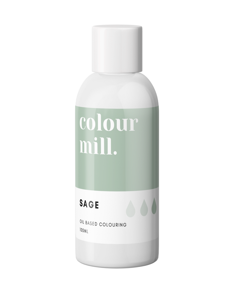 Oil Based Colouring – Sage, 100ml