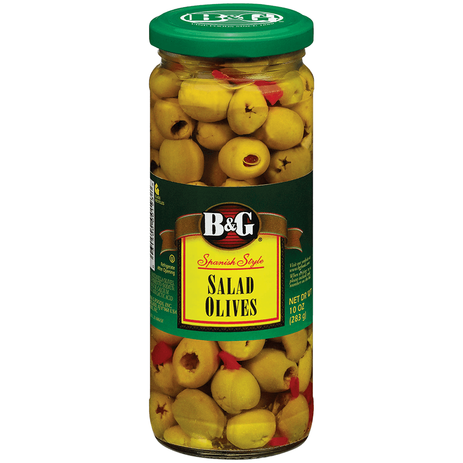 B&G SALAD OLIVES 10 oz