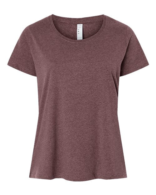 Women's Curvy Collection Fine Jersey Tee