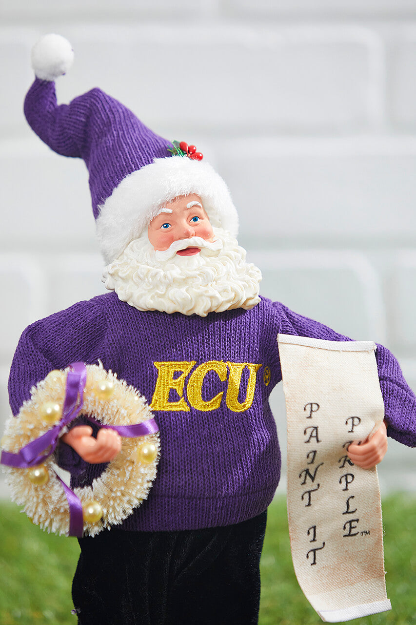 12" Collegiate Team Santa, ECU