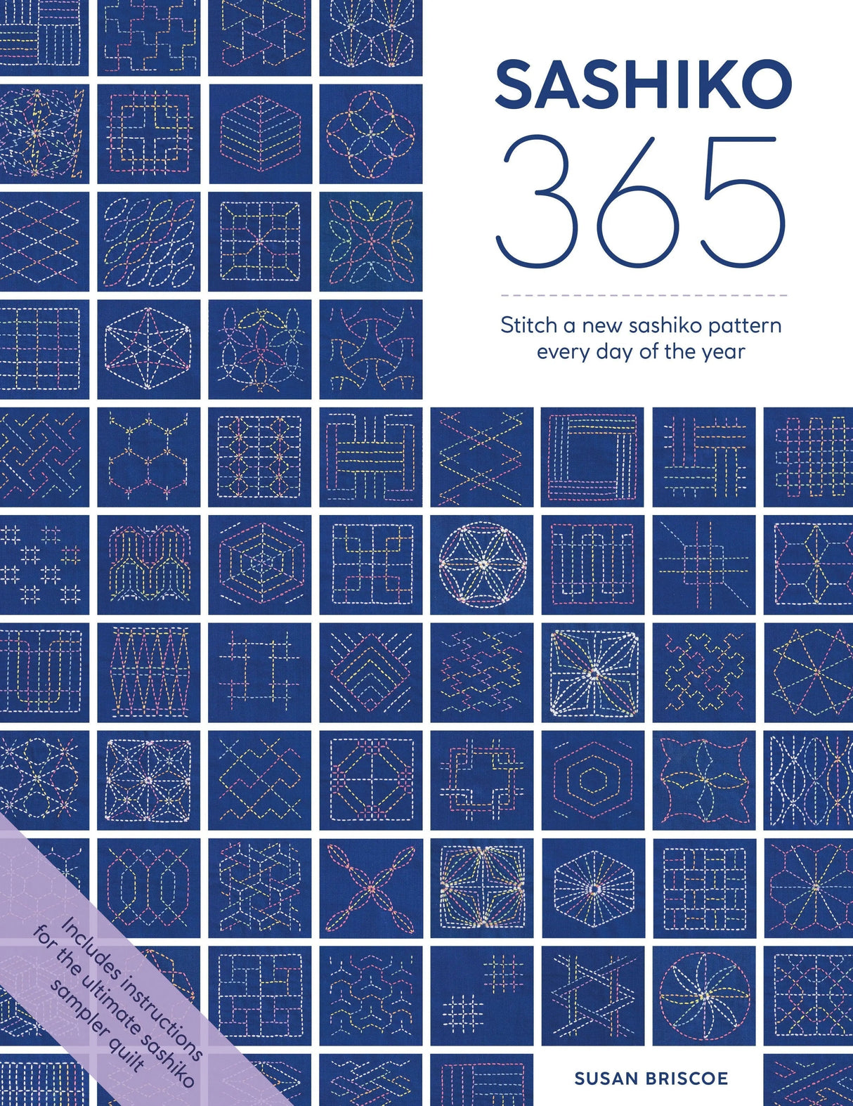 Sashiko 365 Embroidery Pattern Book