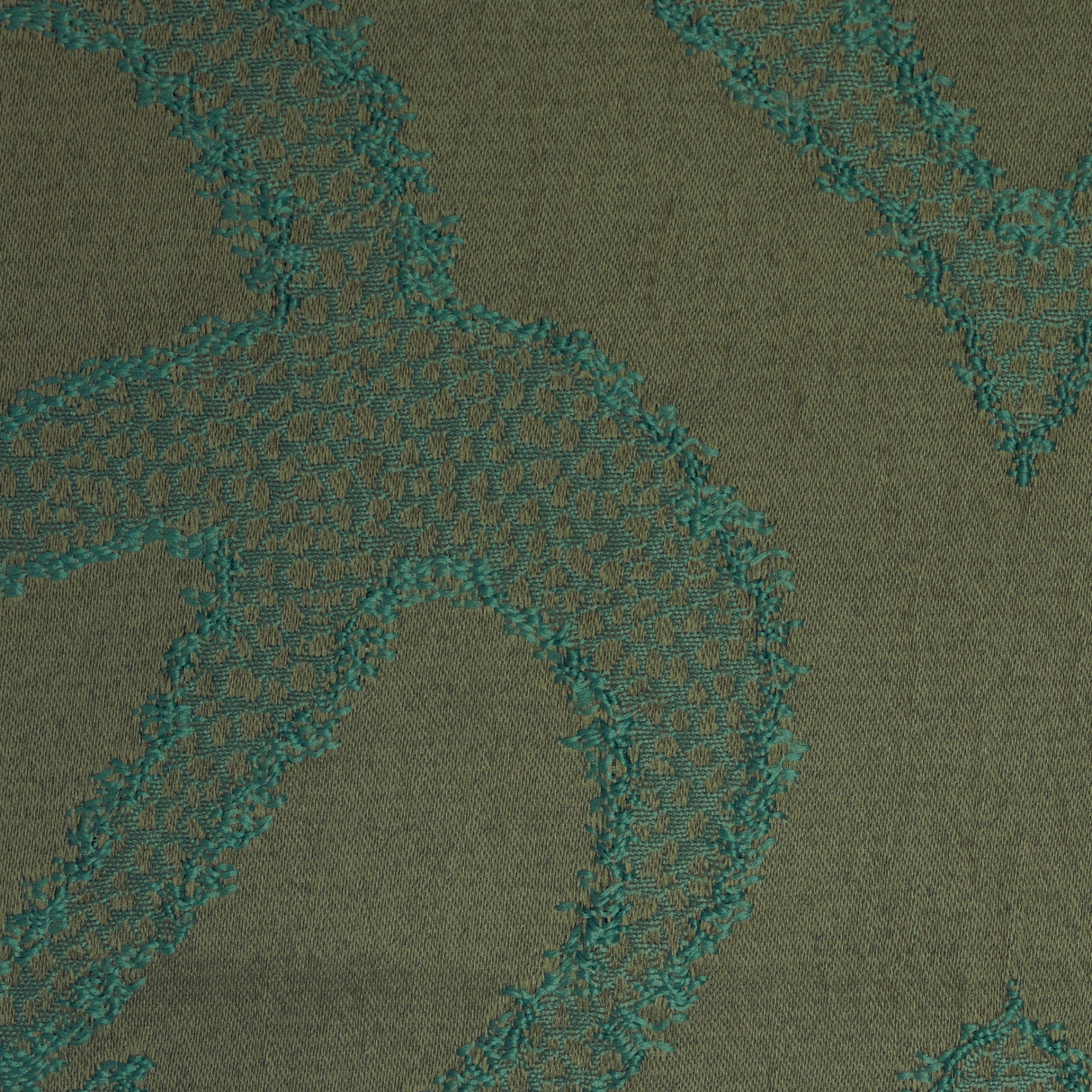 Organza Drapery Curtain Fabric Savoy 110" Embroidered