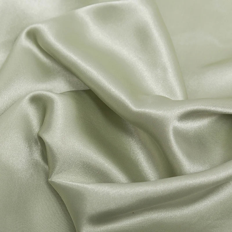 0.5m/1m/2m Satin Fabric Lining Soft and Shiny Silk-Like Material,for Clothing and Lining, Garments, DIY Craft, and Gift Wrapping