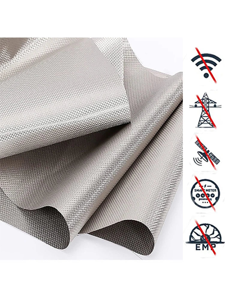 Faraday Fabric Radiation Protection WiFi Blockers for Home Anti-Radiation Blanket Fabric Emf/Rf/RFID Protection Blocking Cloth