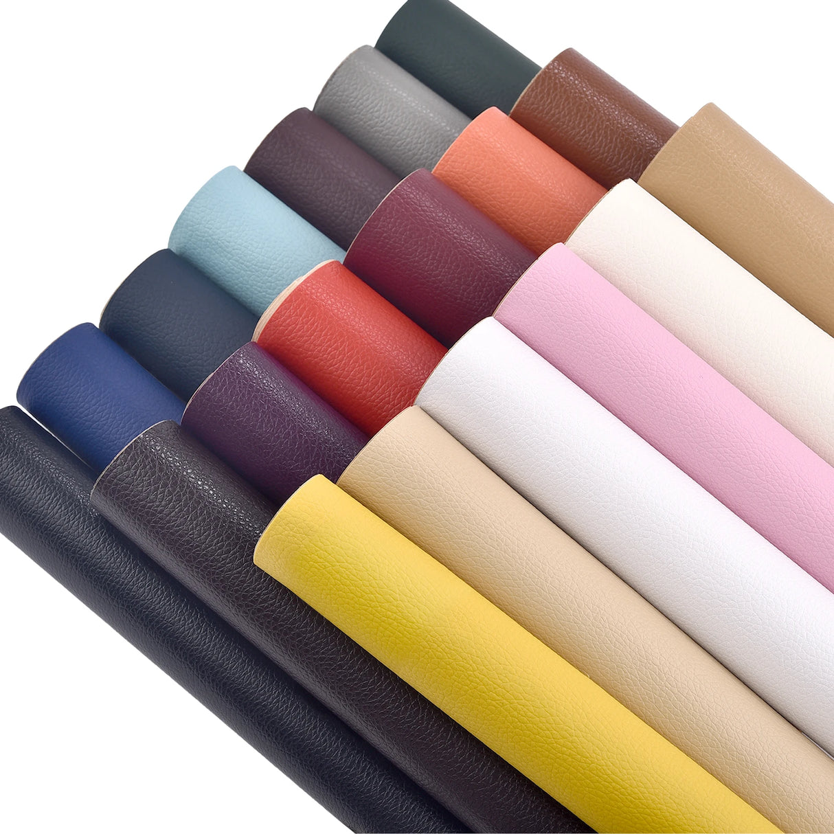 25*60 Cm Self Adhesive Leather Litchi Peel PU Leather Synthetic Superstrong Viscosity Crafts Repair Patch Sutureless