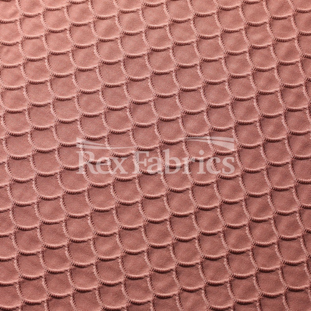 Scala Nylon Spandex Fabric - Brazilian Texture, Multiple Colors, 60" Width (1 Yard)