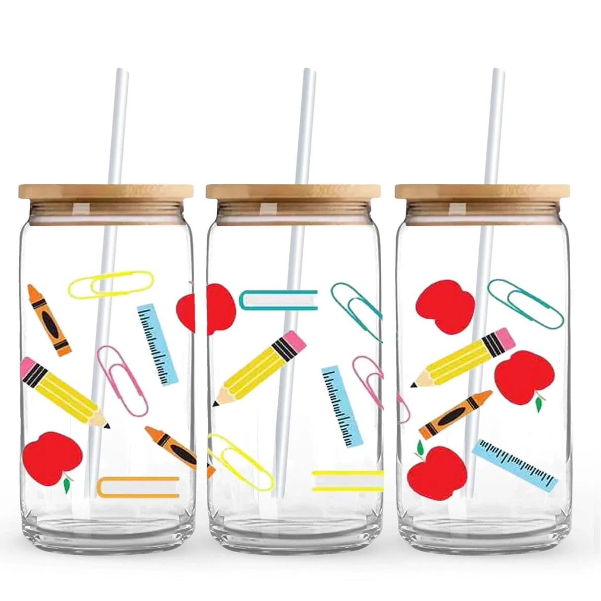 UV DTF Wrap - School Days (9.7" x 4.3")