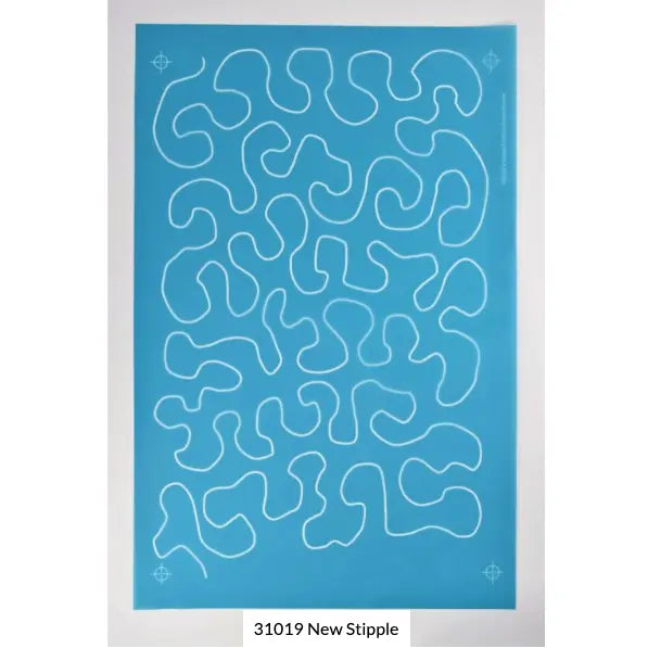 Stipple 10" x 15" Quilting Stencil