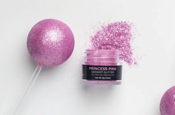 Princess Pink Edible Dessert Glitter Dust Cake Decorating 4g