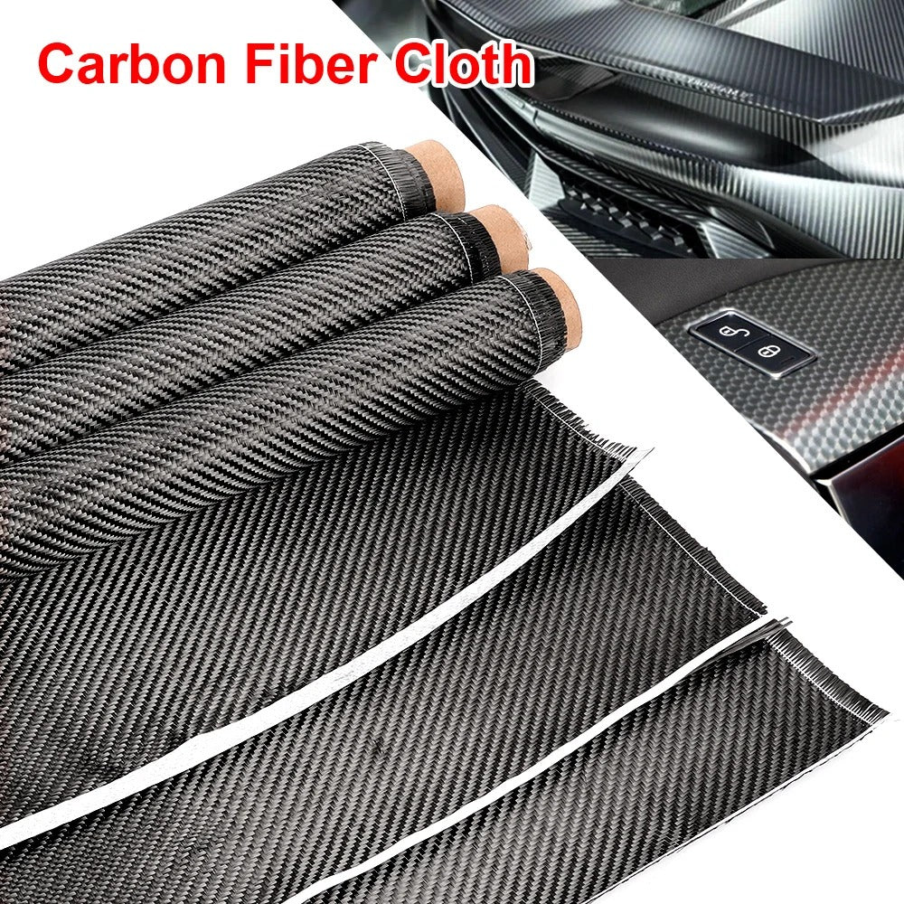 200g 50x150cm Carbon Fiber Cloth 50cm wide Plain Carbon Fabric For Commercial Car Part Sport Equipment Cars Accessories