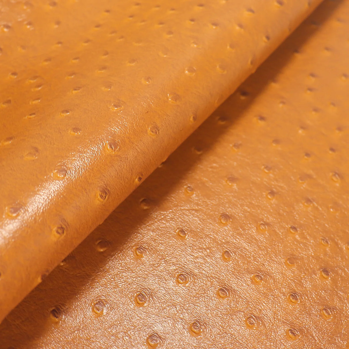 Ostrich Patterned Faux Leather Vinyl Fabric Embossed PVC Raised Particles for DIY Keychain Bags Earrings Sewing Supplies 30x68cm