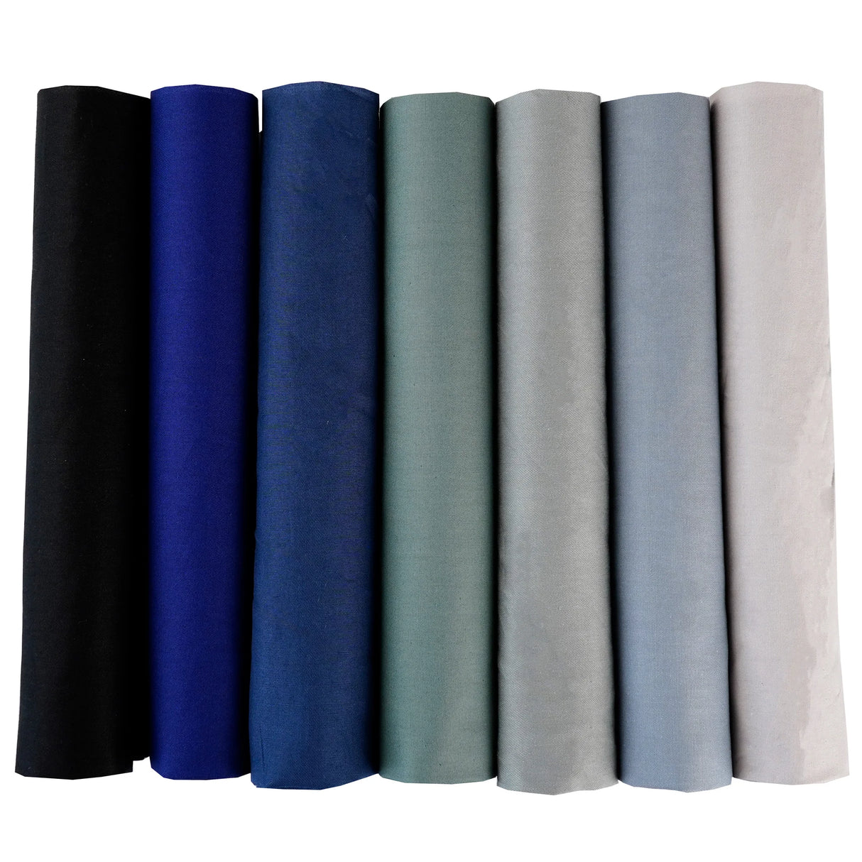 7PCS 25 x 25cm/50 x 50cm Squares Cotton Craft Plain Fabric Cloths for DIY Bundle Patchwork Quilting Sewing Scrapbooking Artcraft