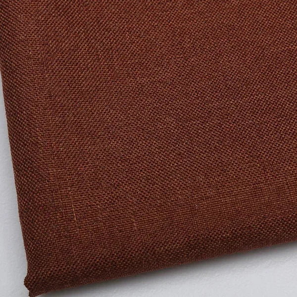 Cotton and Linen Sofa Fabric Solid Color Thickened Coating Dustproof Coarse Cloth Burlap Canvas Pillow Curtain DIY sewing Fabric