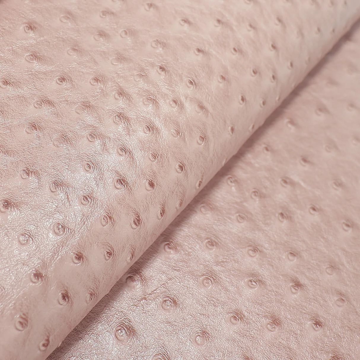 Ostrich Patterned Faux Leather Vinyl Fabric Embossed PVC Raised Particles for DIY Keychain Bags Earrings Sewing Supplies 30x68cm