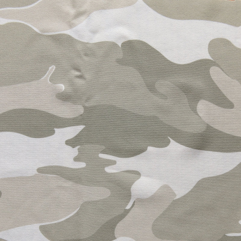Stretch Woven Shades of Taupe Camo Boardshort Fabric