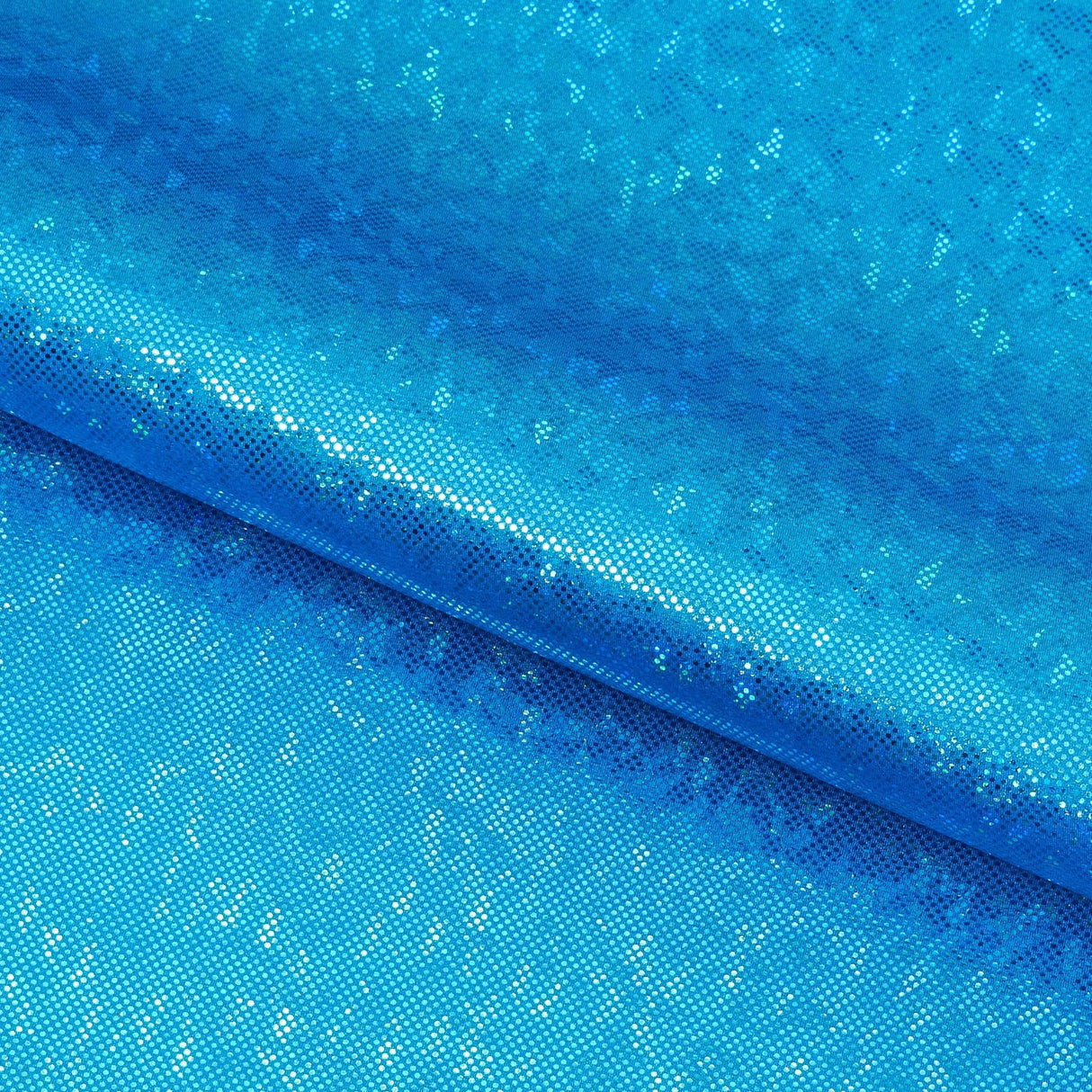 Shattered Glass Foiled Spandex Nylon Spandex Fabric - 4-Way Stretch, Holographic Shattered Glass Foil, 54" Width, 208 GSM (1 Yard)