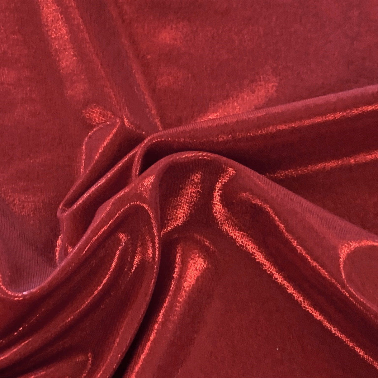 Foiled Spandex Fabric